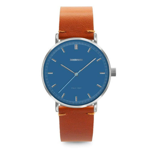 Cesare 40 Leather Blue - Lambretta Watches - Lambrettawatches