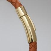 Bracelet Leather Cognac/Gold - Lambretta Watches - Lambrettawatches