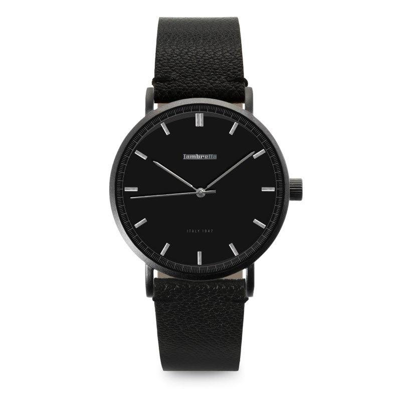 Cesare 40 Leather Black - Lambretta Watches - Lambrettawatches