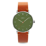 Cesare 40 Leather Green - Lambretta Watches - Lambrettawatches