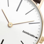 Cesare 42 Gold White Brown - Limited Edition - Lambretta Watches - Lambrettawatches