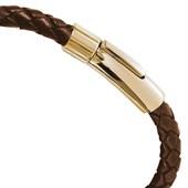 Leather Bracelet Brown/Gold - Lambretta Watches - Lambrettawatches