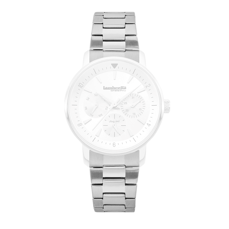 Strap Bracelet Imola Silver (18mm) - Lambretta Watches - Lambrettawatches