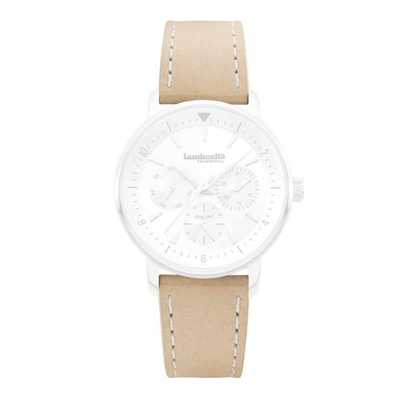 Strap Leather Imola Natural (18mm) - Lambretta Watches - Lambrettawatches