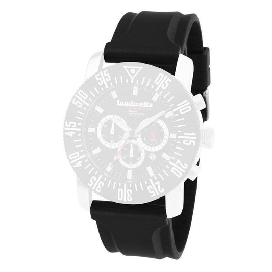 Strap Silicon Black (26mm) - Lambretta Watches - Lambrettawatches
